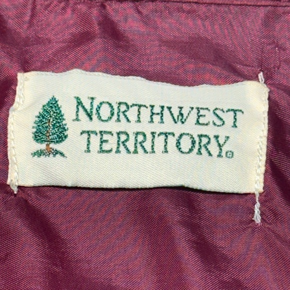 Northwest Territory Shirt - Flannel Button Down - Mens XL - Vintage 90s - Picture 3 of 10